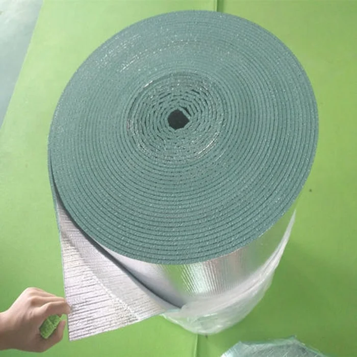 XPE Reflective Insulation Foam With Aluminium Foil Heating Insulation