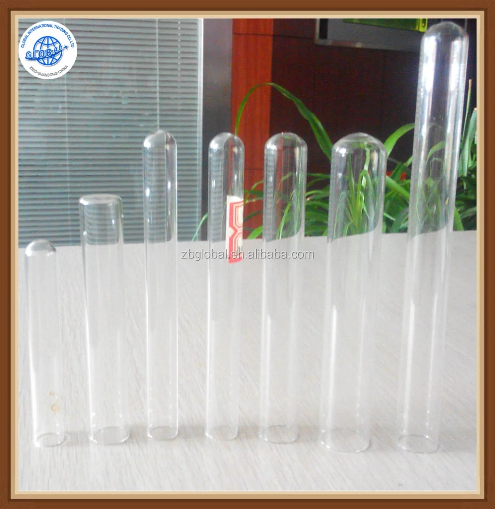 
Высококачественная цилиндрическая прозрачная пустая стеклянная пробирка с пробкой для трав/лабораторных изделий 