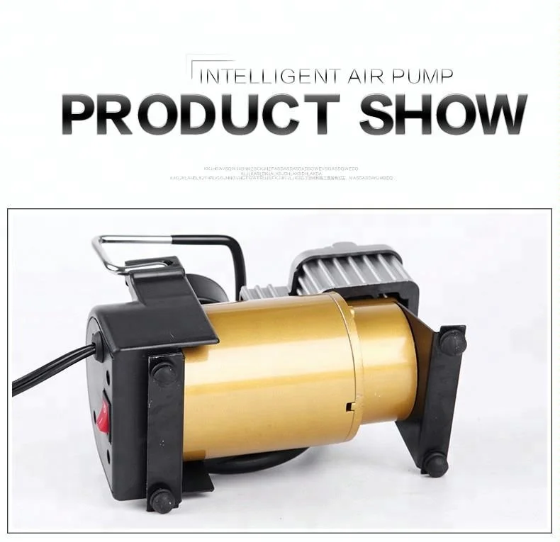 Hot Sale CE ISO OEM Chinese Supplier Professional Durable Portable DC12V Electric Car Intelligent Air Pump for Emergency Repair