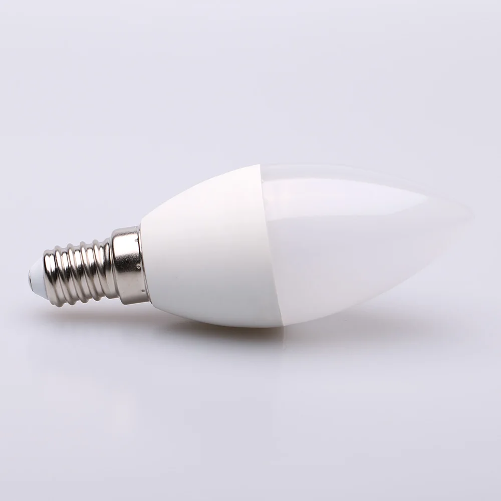 led lamp C37 6W E14 RoHS dimmable bulb energy saving lights