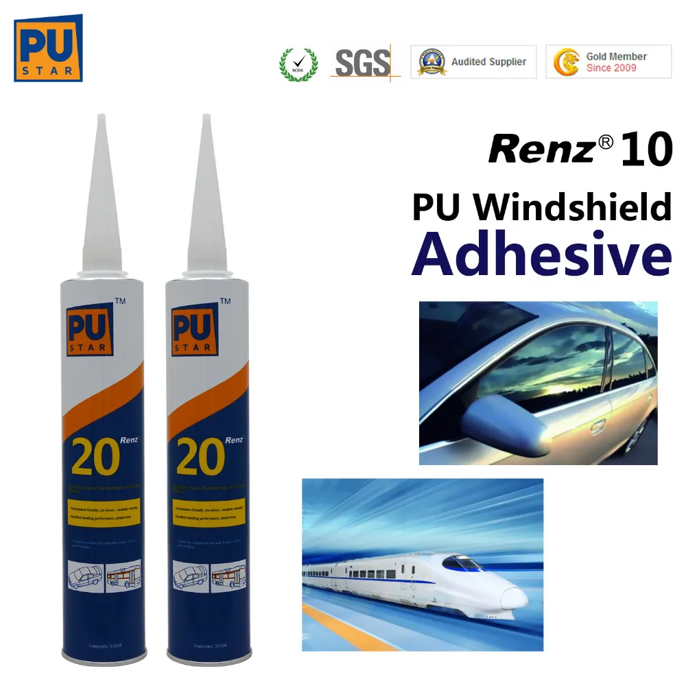 Pu/полиуретан клей-герметик для лобового стекла Renz 20 для автобуса Как Sika & Henkle