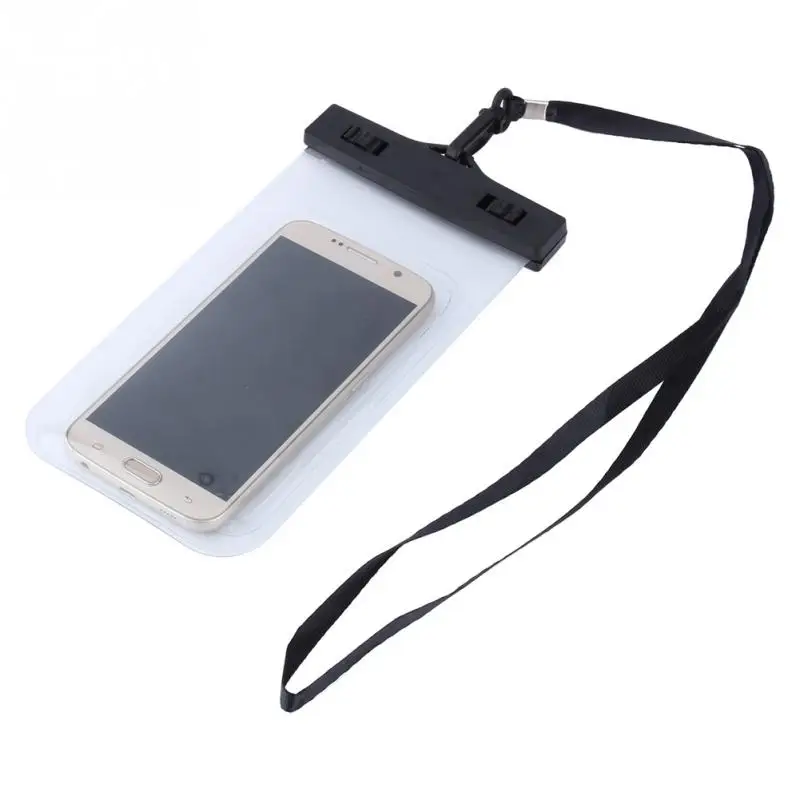 Высокое качество прозрачный водонепроницаемый ПВХ сотовый телефон чехол