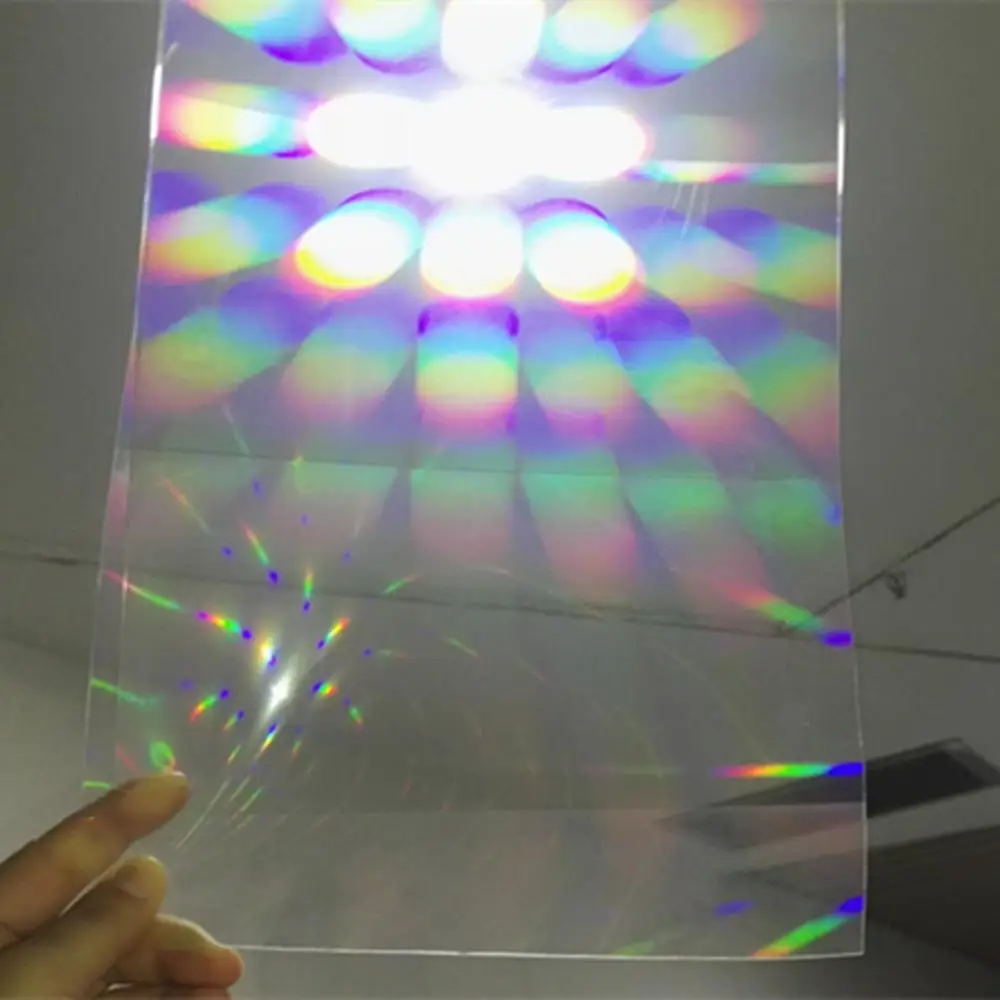 3D EDM Light Rave Prism Laser Diffraction Grating Film