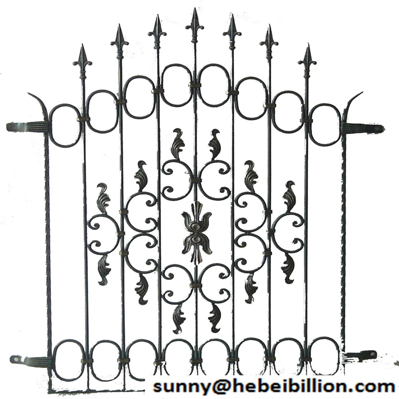 wrought iron window