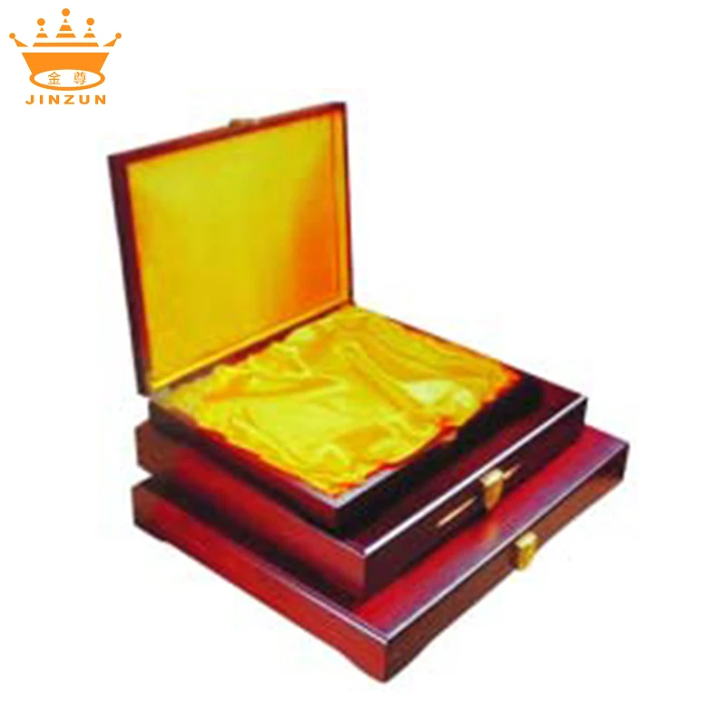 high quality box wooden award plaque for custom