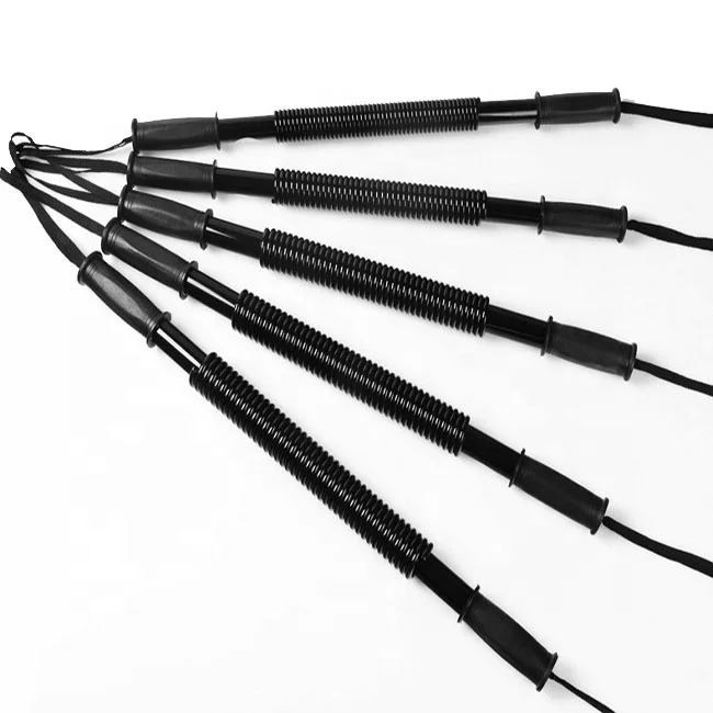 heavy duty curl spring bar arm and upper body workout chest expander and power twister exercise bar