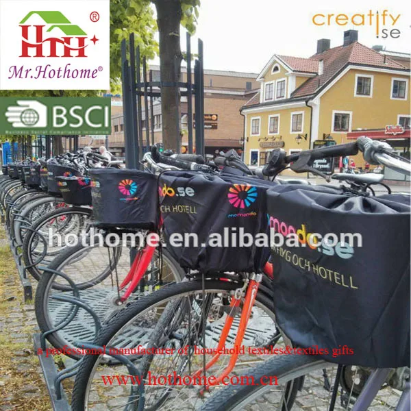 Waterproof Bike Basket Bicycle Cover 100%Polyester
