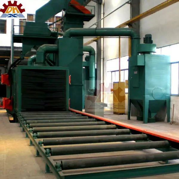 Steel concrete formwork for h beam wall slab beam column shot blast cleaning machine