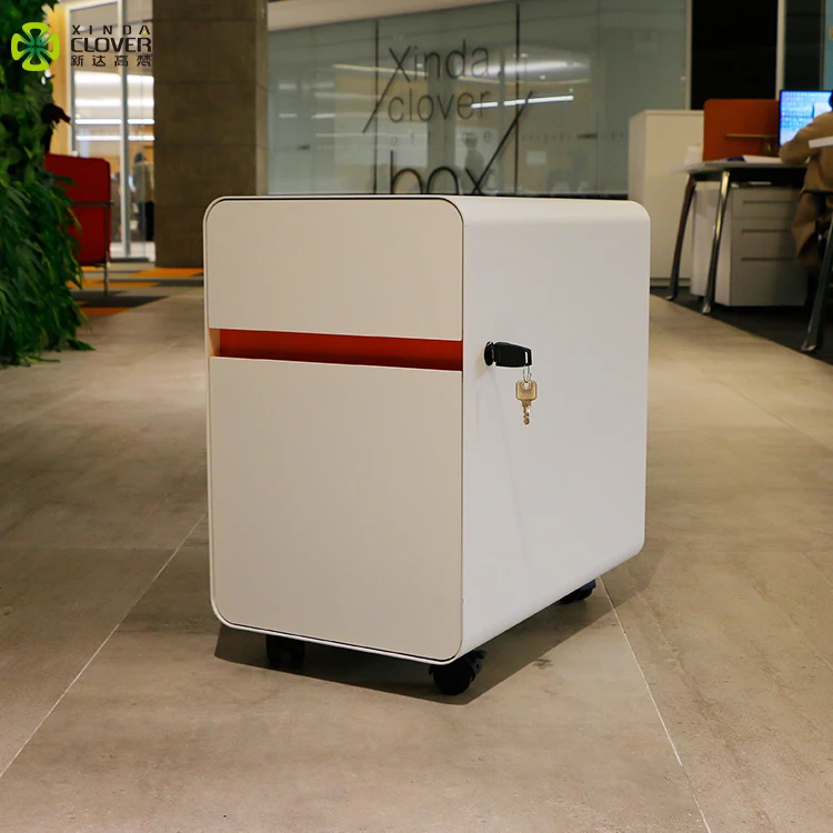 China Supplier Factory Price High quality Steel Storage Movable 3 Drawer Pedestal Cabinet For Office Equipment