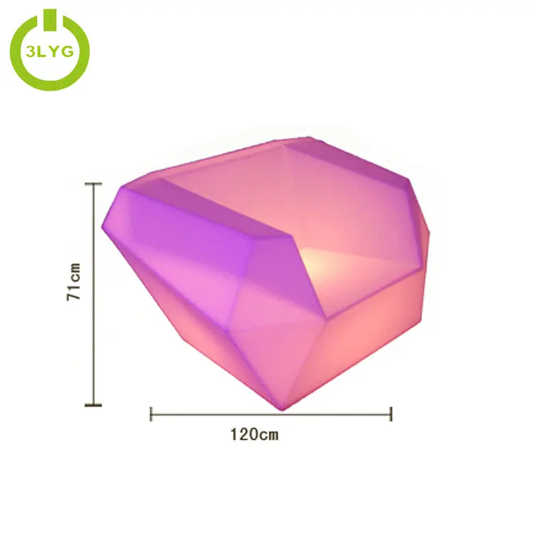 Modern wholesale high quality cheap color changing led chair sofa