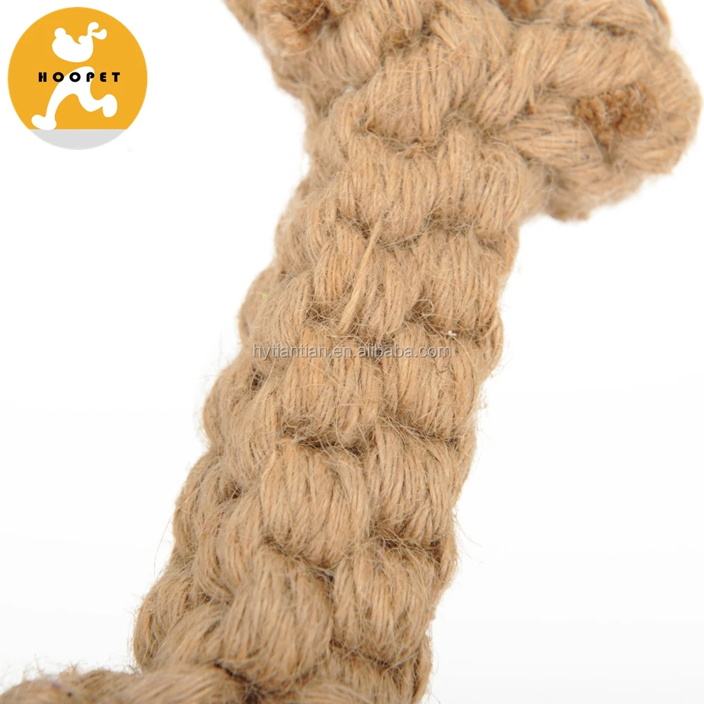 Hot Sale Indestructible Bone Shape Pet Dog Rope Toy For Puppies