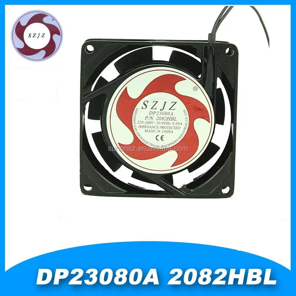 80 X 80 X 25mm Axial AC Dooling Fan 110V Low Noise