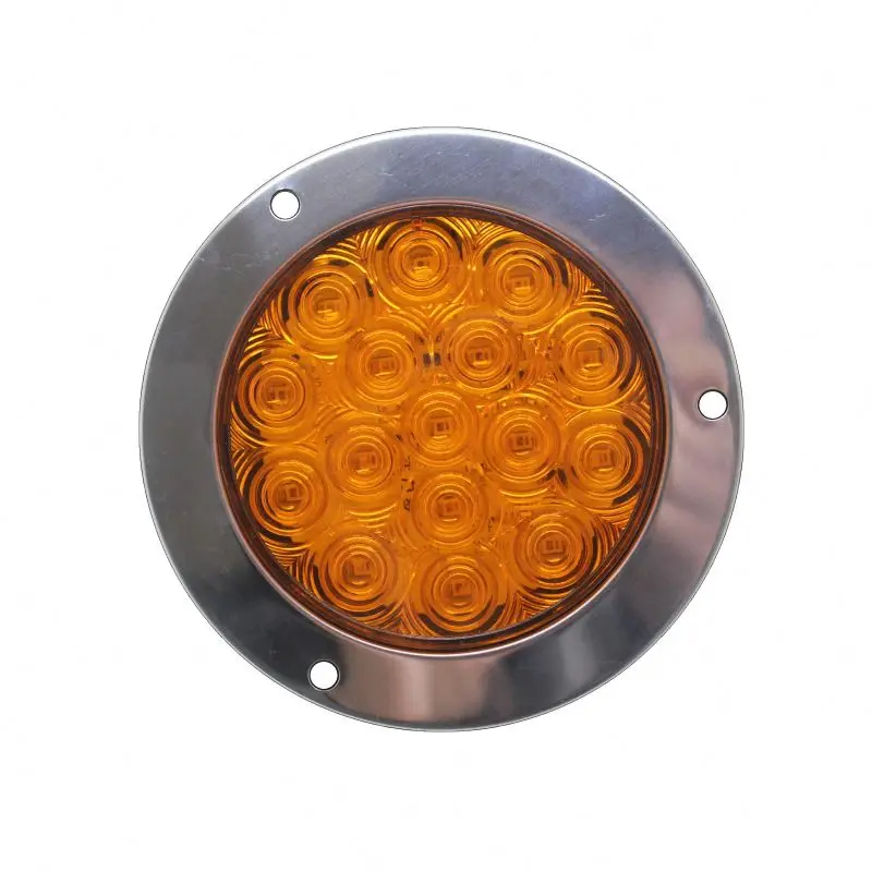 4 inch round LED truck tail rear stop reverse lamp car light