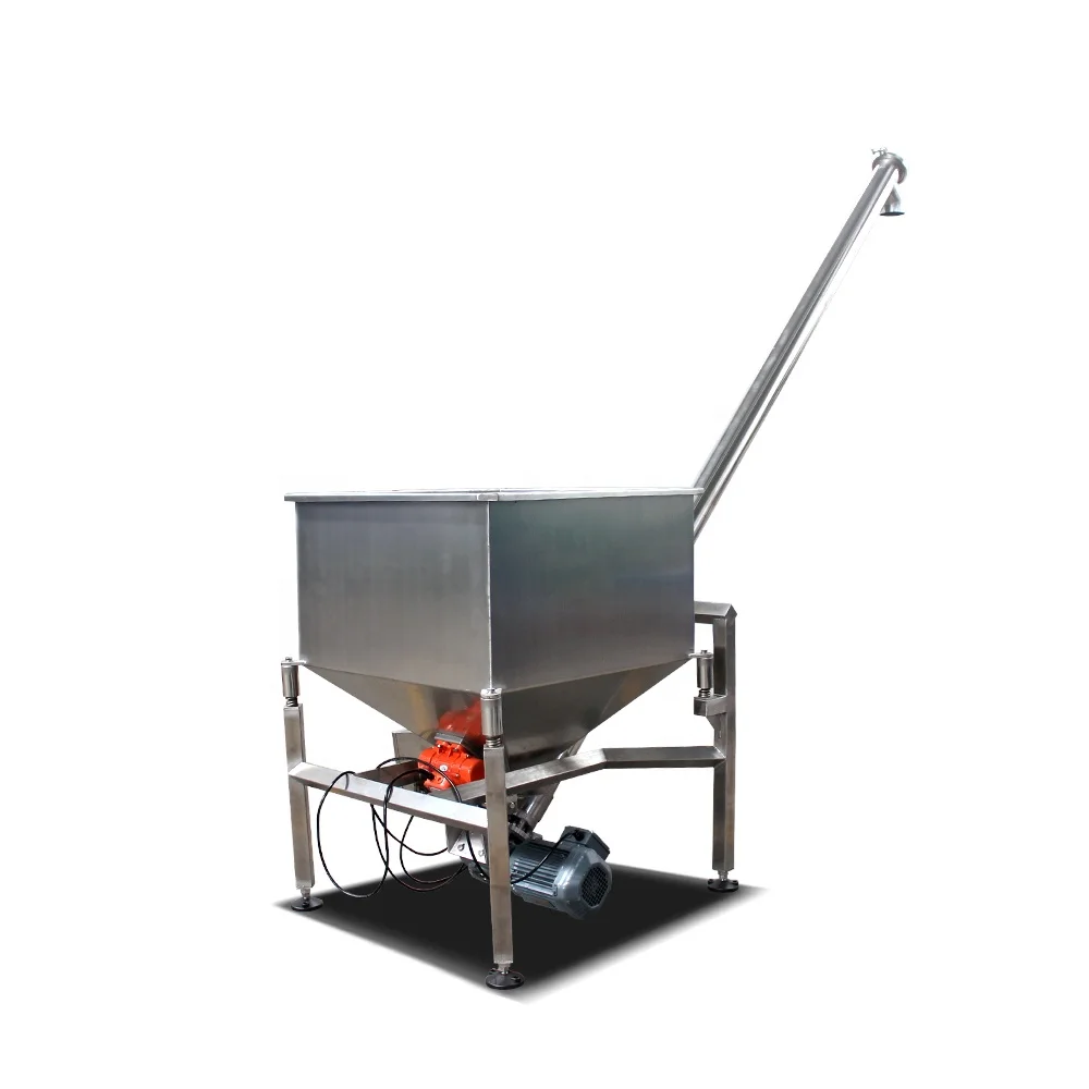 feed spiral conveyor with spice powder packaging machine