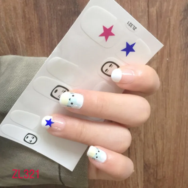 Latest 2022 Nail Art Decorations Water Transfer Decal Nail Stickers For Nails Manicure Stickers