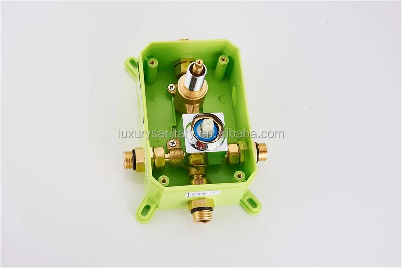 
luxury brass in wall hidden concealed bathroom rain shower sets faucets 