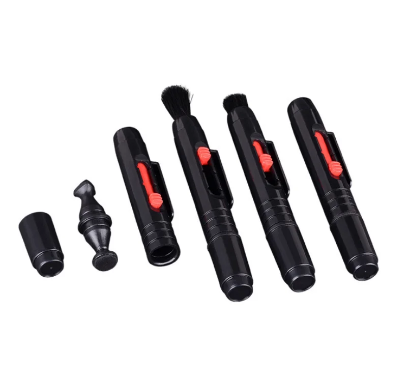 Аксессуары для камеры 3 в 1, уличный оптический объектив, Складная Выдвижная щетка для чистки пыли