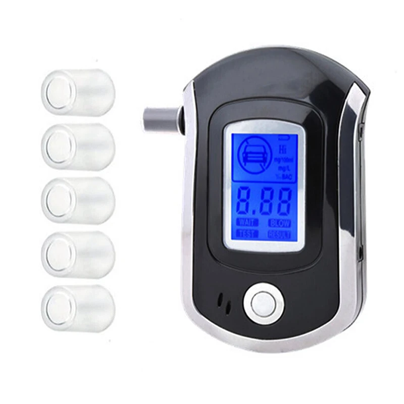 Top Quality alcohol breath tester price with great Fuel Cell sensor AT6000