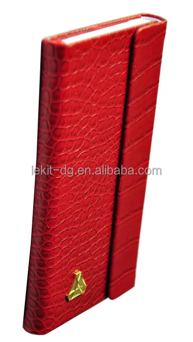 Hot sale magnetic flap 2022 leather diary