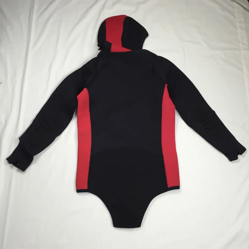 
Factory spearfishing wetsuit neoprene wet suit pants jacket 2 piece set chest zip wetsuit 
