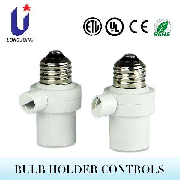 Термовыключатель Патрон Управления Водонепроницаемый Держатель Лампы E27 С Датчиком Для Всех Ламп