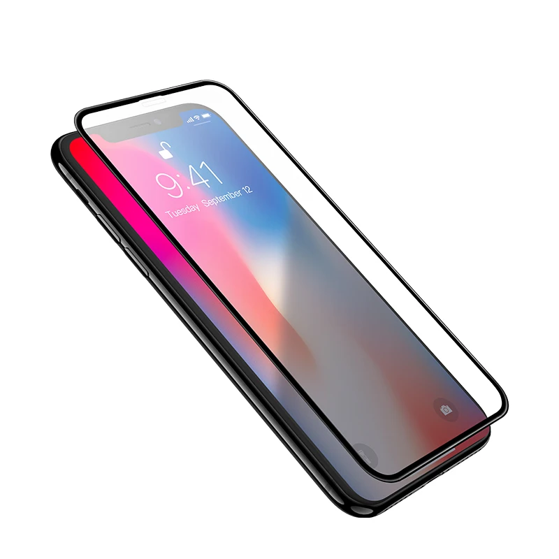HOCO Nano 3D Full Screen Edges Protection Tempered Glass for iPhone XR XS XS Max Phone Screen Protector