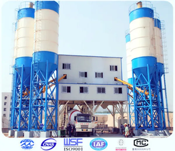 Готовые смешанные бетоносмесительные установки серии HZS емкостью 25 35 50 75 м3