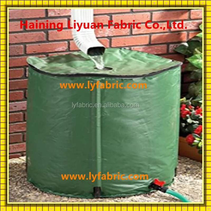 Pvc Tarpaulin Impact Resistant Compressible Rain Barrel
