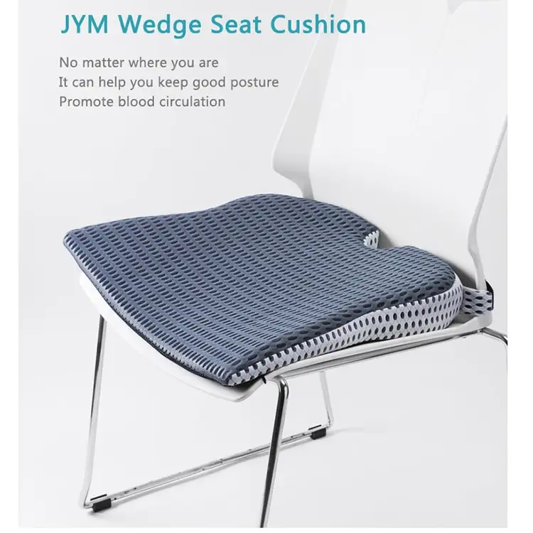 
Ergonomic Wedge Shape Extra Firm Car Seat Cushion 