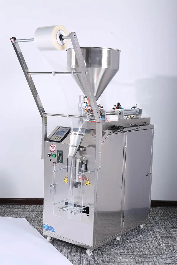 Automatic grocery ice pop packing machine