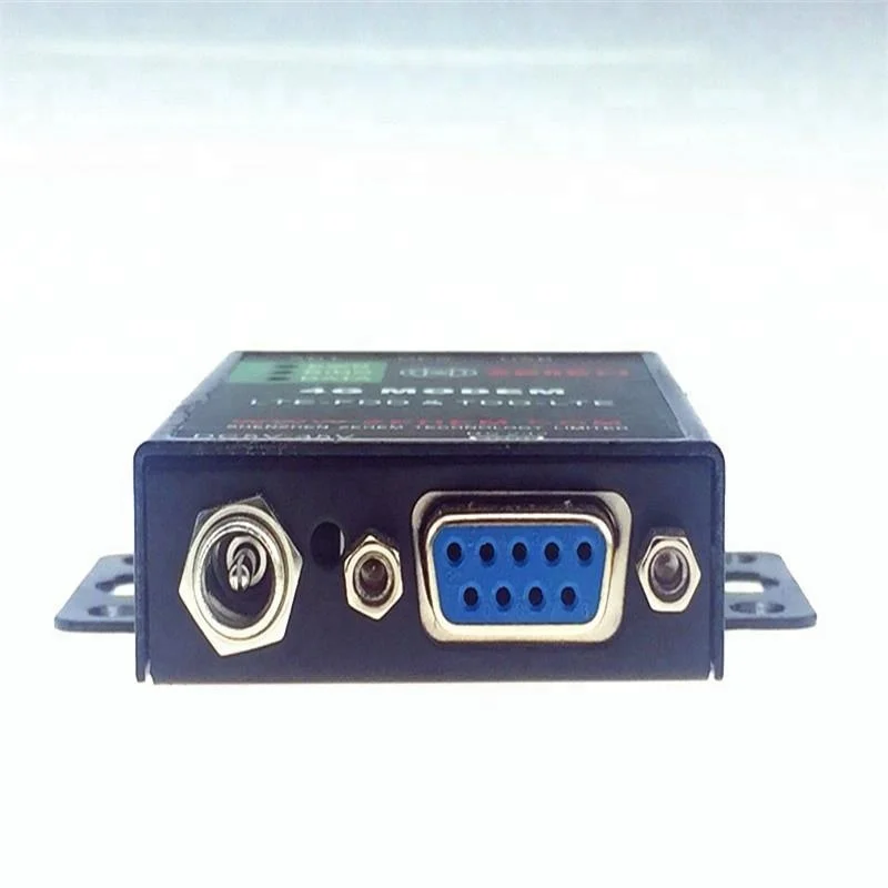 14.4Mbps download and 5.76Mbps upload speed RS232 port 3G UMTS modem with GPS antenna