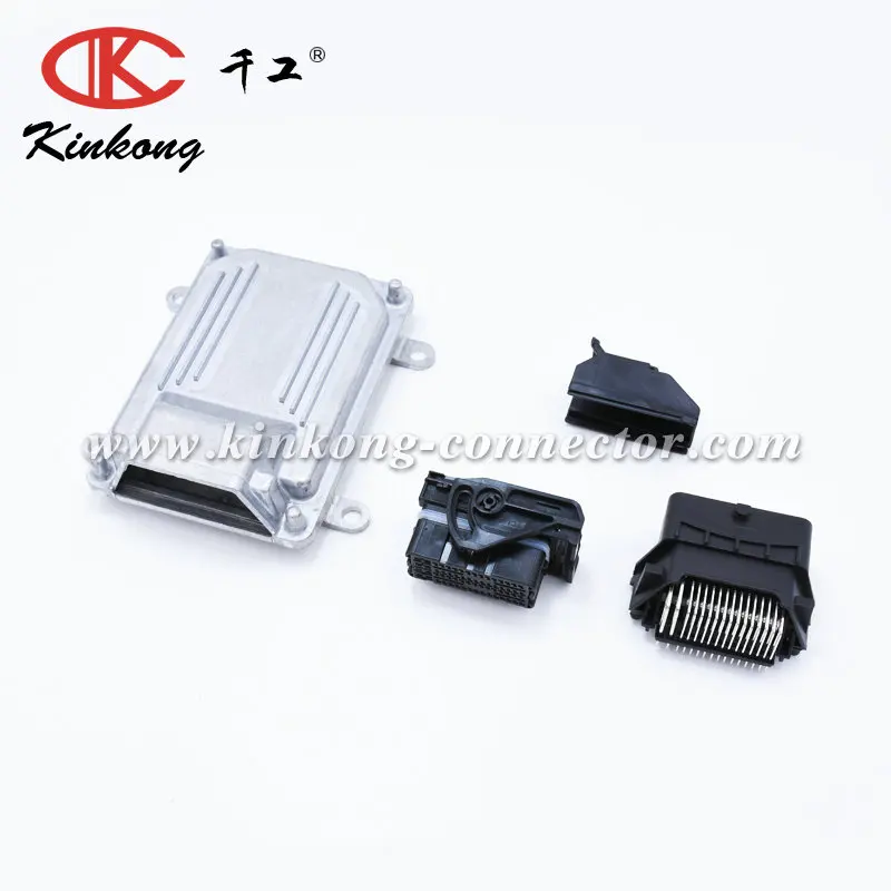 64pin Auto ECU PCB aluminum enclosure box