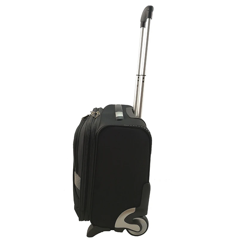 Business Fabric Trolley Soft Polyester Light Luggage With Wheel
