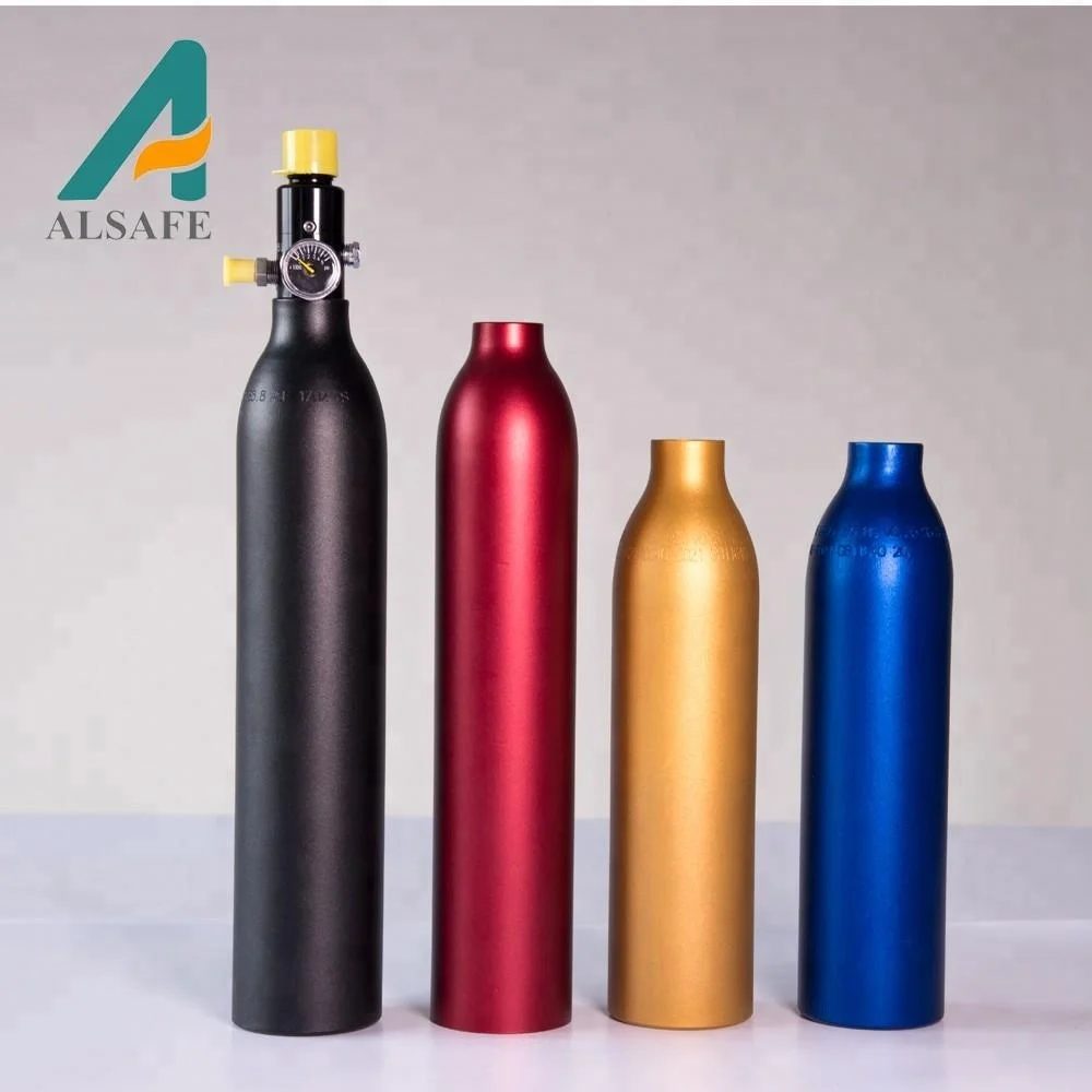 Alsafe manufacturer 0.35L High pressure pcp paintball tank