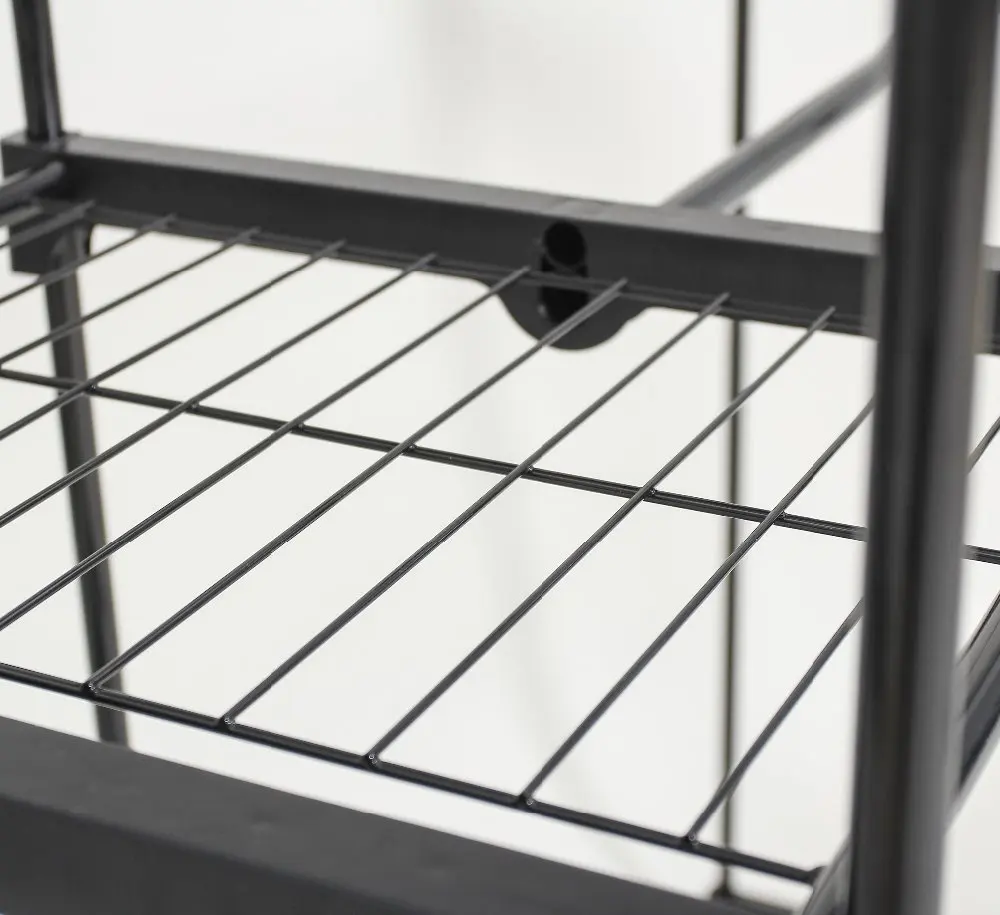 Closet organizer stainless steel cloth drying rack with large capacity for household