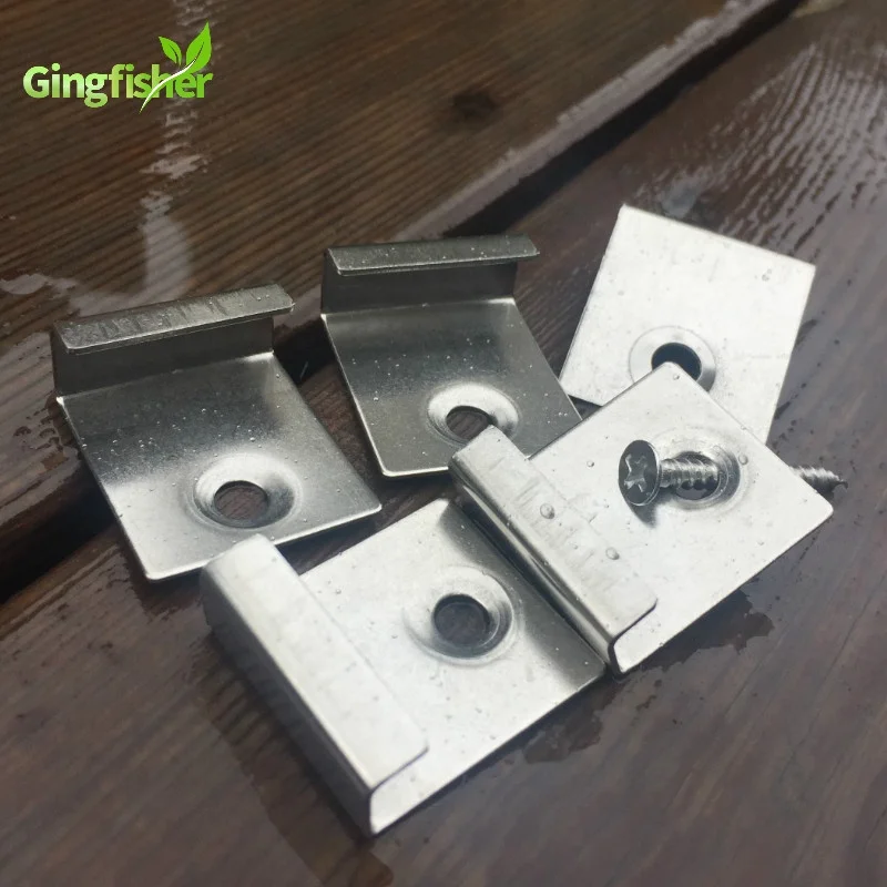 Скрытые крепежные элементы для настила WPC