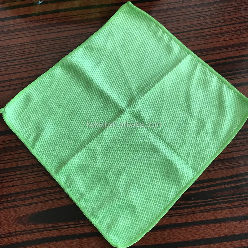 microfiber lens cloth fish scale fabric glass cloth