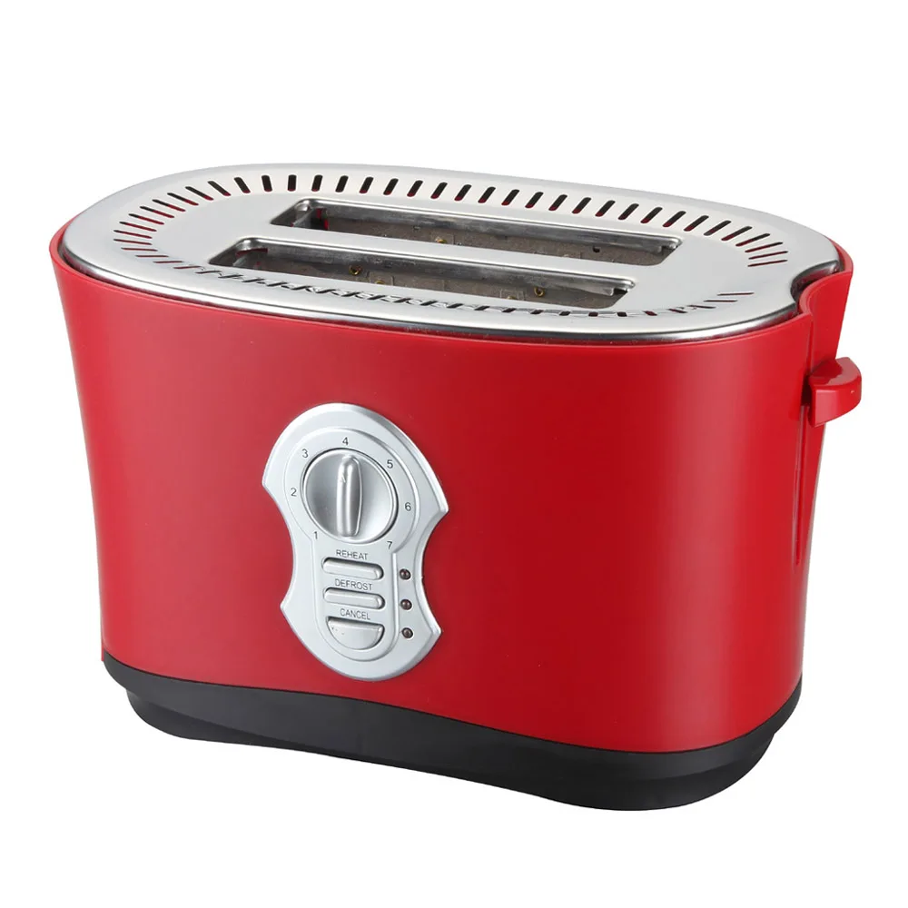 Тостер из высококачественной нержавеющей стали на 2 ломтика