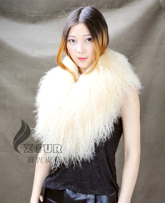 Cx-s-88c alibaba моды подлинной монгольского дам меха шарф