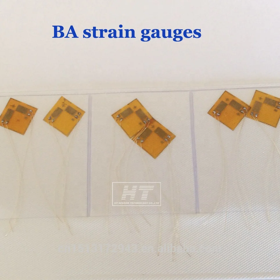 BA  strain gauges for stress analysis PCB board application