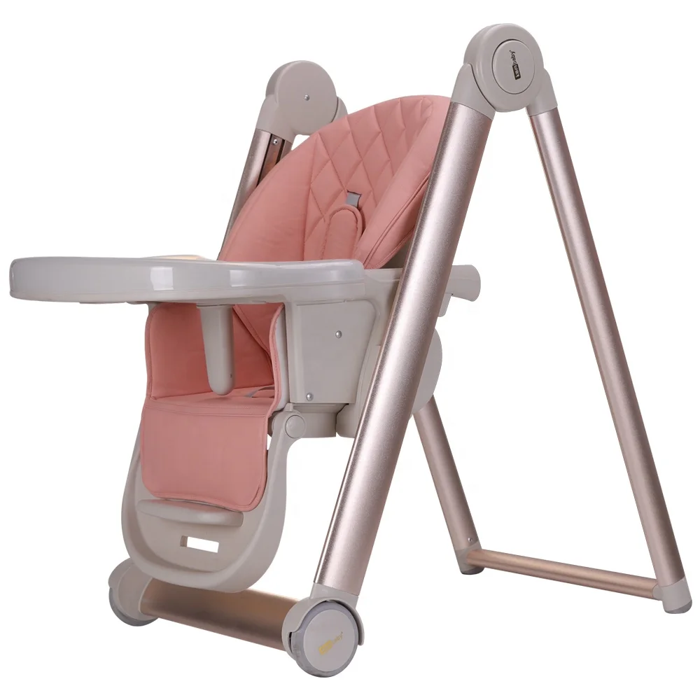 multi-functional kid high chair baby dinning with adjustable leg height