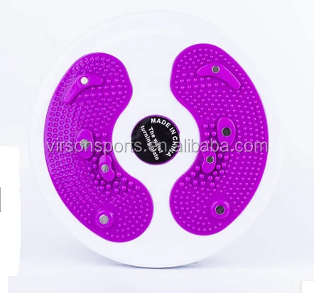 
Twist Board Round Magnetic Figure Twister Trimmer Waist Exercise Body Foot Massage Twist Disk 