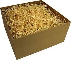 
High quality tan / brown / kraft shredded paper filler colorful tissue paper 