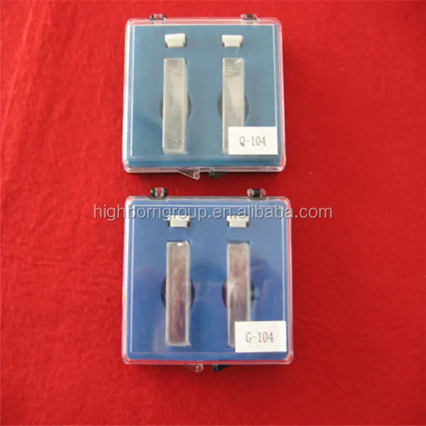 Glass spectrophotometer quartz cuvette for metallurgical