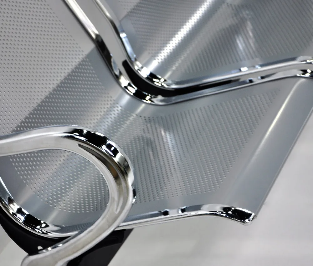 Silver Gray color Price airport chair waiting chair hospital waiting chair waiting sofa office waiting room chairs