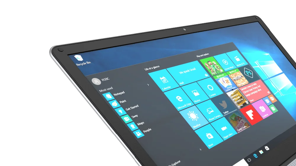 
2017 Hot selling 15.6 inch laptop computer windows 10 compatible with different chargers 