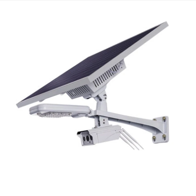 
2018 New waterproof all in one solar panel powered led street garden light with outdoor camera 