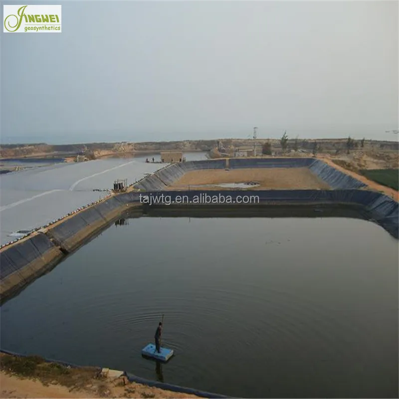 1.5mm 2mm fish farm pond liner HDPE geomembrane with cheap price