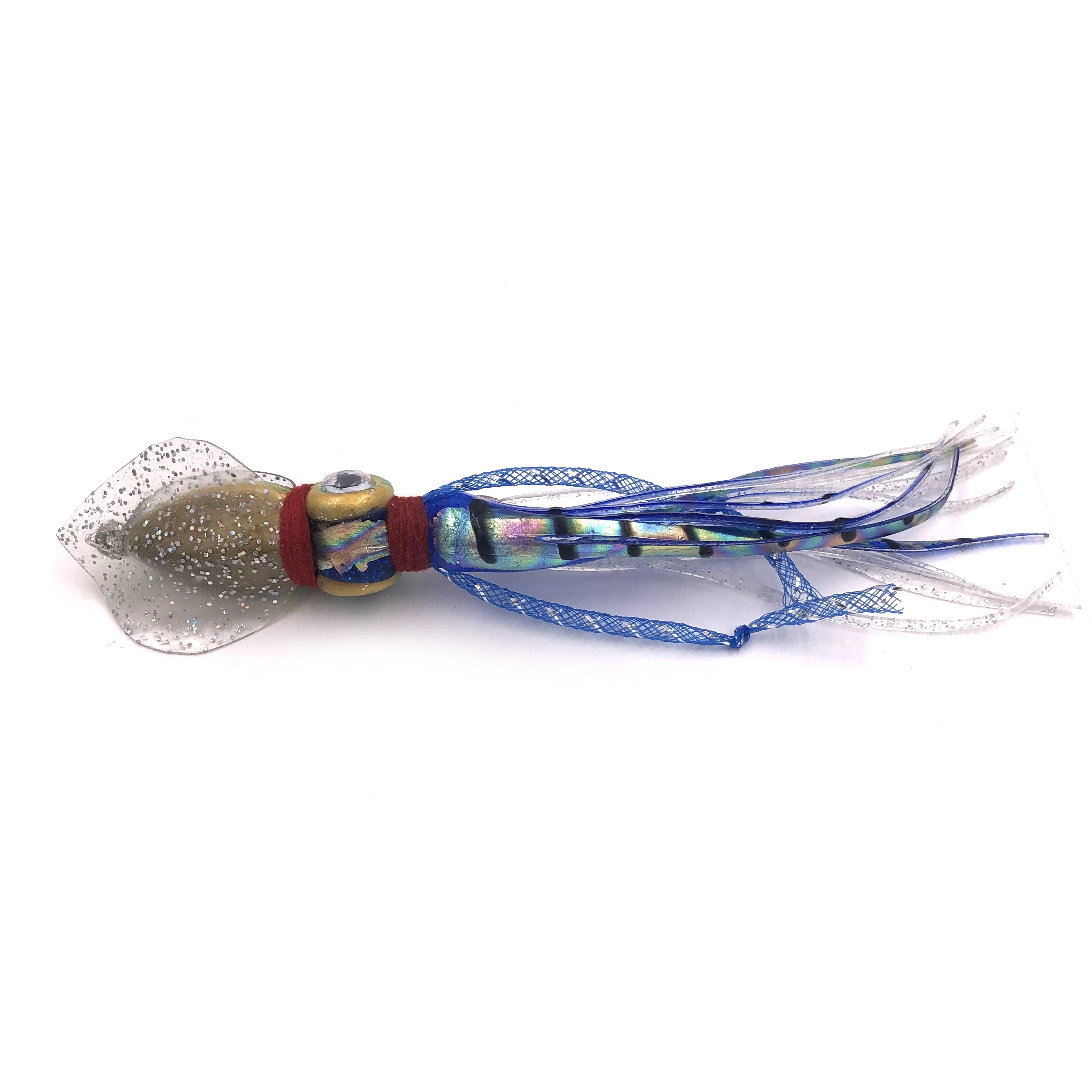 90g 140g Lead Squid Jig Shape Hook Saltwater Tuna Fishing Lure Squid Bait For Fishing