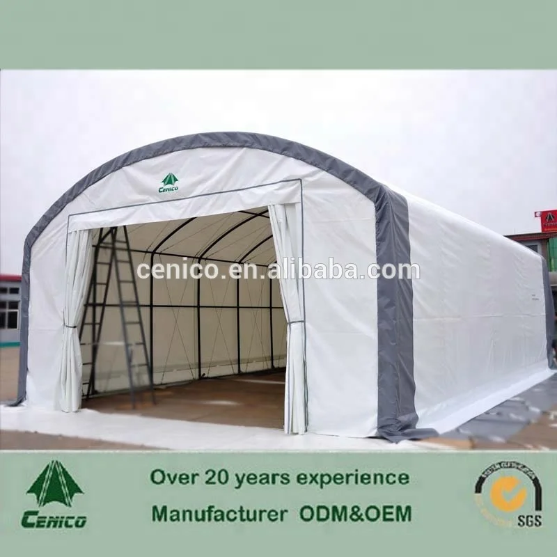 Fabric Storage Warehouse Tent , RV & Bus Shelter